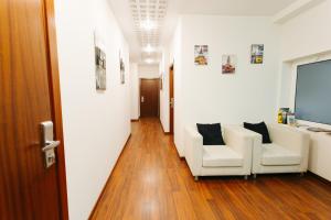 A seating area at Hostal San Ignacio Centro