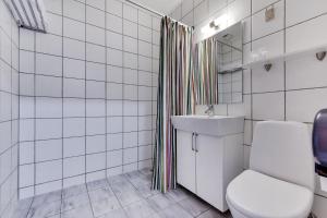 Koupelna v ubytování Hotel Varde