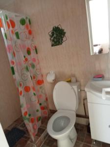 Ένα μπάνιο στο Casa Bea
