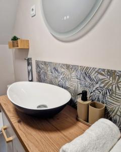 Koupelna v ubytování Cosy Color