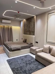 Χώρος καθιστικού στο New Fusion suites