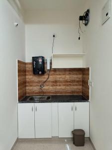 Kuchyň nebo kuchyňský kout v ubytování Private 1RK Studio WiFi Self Check-in