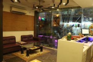 Posezení v ubytování Hotel Nirmal Mahal - Paharganj - New Delhi