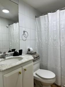 Koupelna v ubytování Departamento Ejecutivo Céntrico