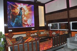 Posezení v ubytování Hotel Nirmal Mahal - Paharganj - New Delhi