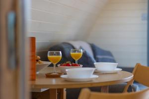 Ποτά στο Pod1 - Powys River Pods - Pet Friendly Glamping Pod Builth Wells Powys Wales