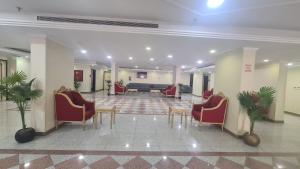 Posezení v ubytování فندق روابي الشروق