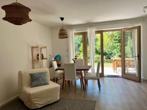 Et opholdsområde på Vadrózsa kertkapcsolatos apartman