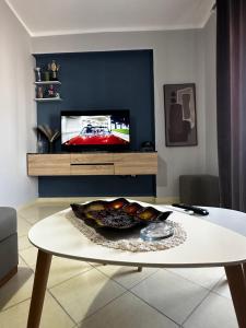 TV a/nebo společenská místnost v ubytování Orikum Home