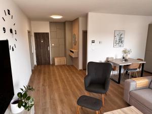 Гостиная зона в Apartmán Pohoda Trenčianske Teplice