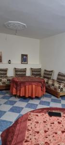 Et opholdsområde på Gite El Qalaa - مأوى القلعة