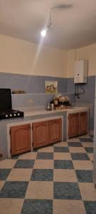 Køkken eller tekøkken på Gite El Qalaa - مأوى القلعة