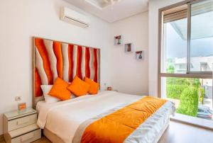 Postel nebo postele na pokoji v ubytování Villa avec piscine + 7 fotografií