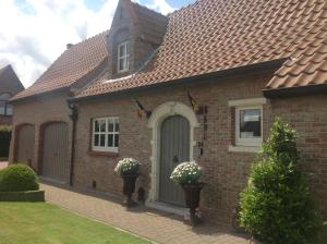 Zahrada ubytování B&B Decoster