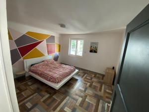 Una cama o camas en una habitación de Logement entier à la campagne