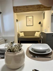 Posezení v ubytování Cukr