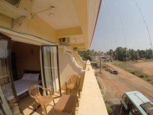 Balkón nebo terasa v ubytování Ocean Crest Hotel