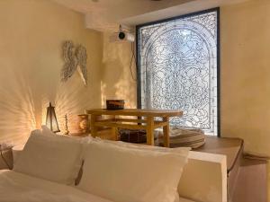 Khu vực ghế ngồi tại HangZhou West Lake Hillside Stay
