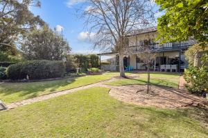 a house with a tree in the yard at Jacks Corner - 10 Marjory Street, Normanville in Normanville