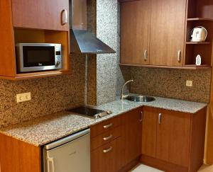 Kuchyňa alebo kuchynka v ubytovaní Apartament Escaladei