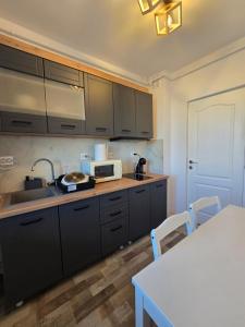 Η κουζίνα ή μικρή κουζίνα στο Best Apartament Central 2 +13 φωτογραφίες