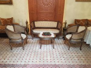 Χώρος καθιστικού στο Riad Dar Karima