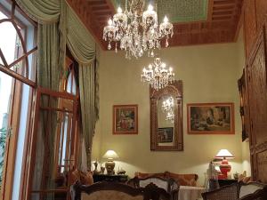 Χώρος καθιστικού στο Riad Dar Karima
