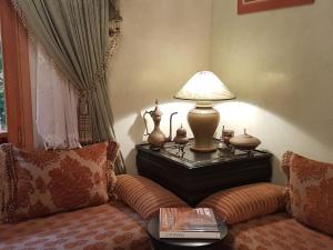Χώρος καθιστικού στο Riad Dar Karima