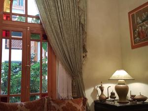 Χώρος καθιστικού στο Riad Dar Karima