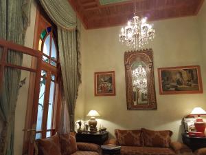 Χώρος καθιστικού στο Riad Dar Karima