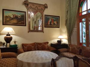 Χώρος καθιστικού στο Riad Dar Karima