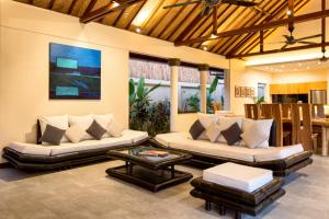 Posezení v ubytování Villa Lotus