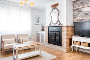 Μια τηλεόραση ή/και κέντρο ψυχαγωγίας στο Casa rural Miel y Canela