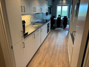 Η κουζίνα ή μικρή κουζίνα στο Nice apartment in Osundet +10 φωτογραφίες