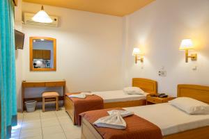 Voodi või voodid majutusasutuse Agrellis Apartments toas