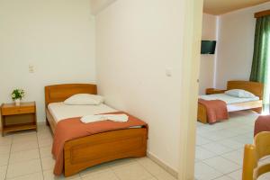 Voodi või voodid majutusasutuse Agrellis Apartments toas