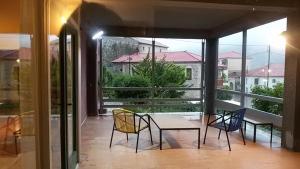 Balkón nebo terasa v ubytování Theoxenia Hotel