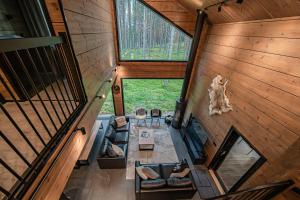 Et opholdsområde på Villa Tieva A Ski-in Ski-out with private Jacuzzi by Aavalevi