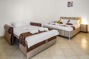 Postel nebo postele na pokoji v ubytování Marcos