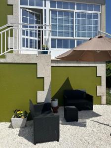 Χώρος καθιστικού στο La casa verde