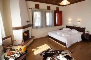 Postel nebo postele na pokoji v ubytování Hotel Mirovoli