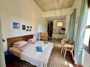 Ένα ή περισσότερα κρεβάτια σε δωμάτιο στο Lanzarote