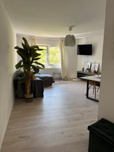 TV a/nebo společenská místnost v ubytování NStay Frankfurt