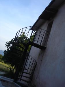 A balcony or terrace at Agriturismo La Fattoria