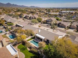 Naturlandskabet i nærheden af feriehuset