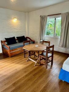 Χώρος καθιστικού στο Skyblue Apart Hotel Punta Colorada