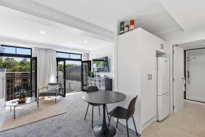 O zonă de relaxare la Stonemasons Quarters Stylish apartment with carpark