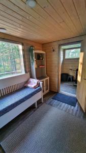 Katil atau katil-katil dalam bilik di White Creek Wilderness Cottage