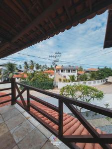 a view from the balcony of a house at Pousada Recanto dos Ventos in Icaraí +44 photos