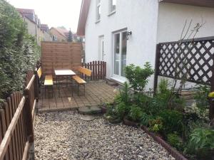 Κήπος έξω από το Ferienwohnung Schusi Freital